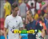 1/8决赛 法国VS尼日利亚录像 上半场