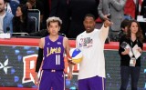 NBA全明星周末名人赛 湖人名人队VS快船名人队录像 第三节
