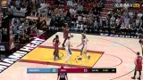 NBA常规赛 热火VS掘金录像 第一节