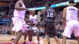 NBA常规赛 奇才VS马刺录像 第二节