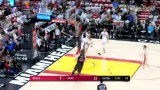 NBA常规赛 公牛vs热录像 第一节