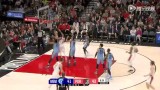 NBA常规赛 灰熊vs开拓者录像 第二节