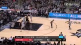 NBA常规赛 开拓者vs马刺录像 第四节