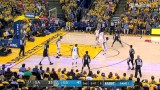 NBA季后赛西部首轮1 勇士VS马刺录像 第二节