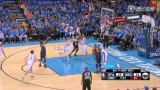 NBA季后赛西部首轮1 雷霆VS爵士录像 第二节