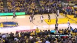NBA季后赛西部首轮2 勇士VS马刺录像 第四节