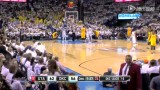 NBA季后赛西部首轮2 雷霆VS爵士录像 第三节