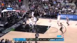 NBA季后赛西部首轮4 勇士vs马刺录像 第二节