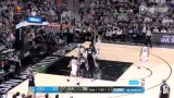 NBA季后赛西部首轮4 勇士vs马刺录像 第三节