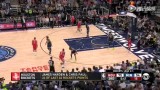NBA季后赛西部首轮4 森林狼VS火箭录像 第三节