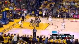 NBA季后赛西部首轮5 马刺vs勇士录像 第三节