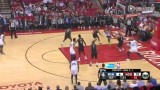 NBA季后赛西部首轮5 森林狼vs火箭录像 第一节