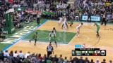 NBA季后赛东部首轮6 凯尔特人vs雄鹿录像 第三节