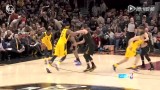 NBA季后赛东部首轮7 骑士VS步行者录像 第一节