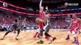NBA季后赛西部半决赛4 鹈鹕VS勇士录像 第四节